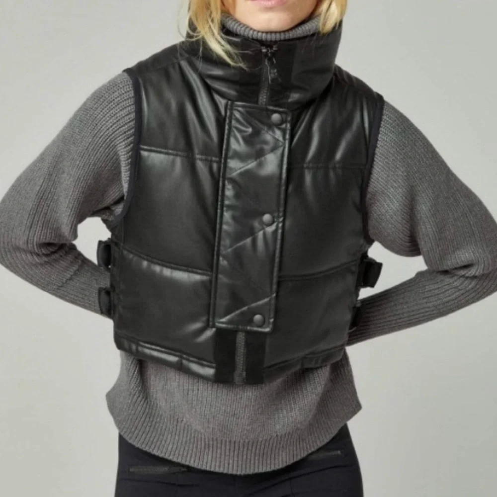 Alp N Rock La Vitesse Faux Leather Vest - Picture 2 of 4